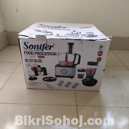 Sonifer SF 8067 13 In 1 Multi Function Food Processor